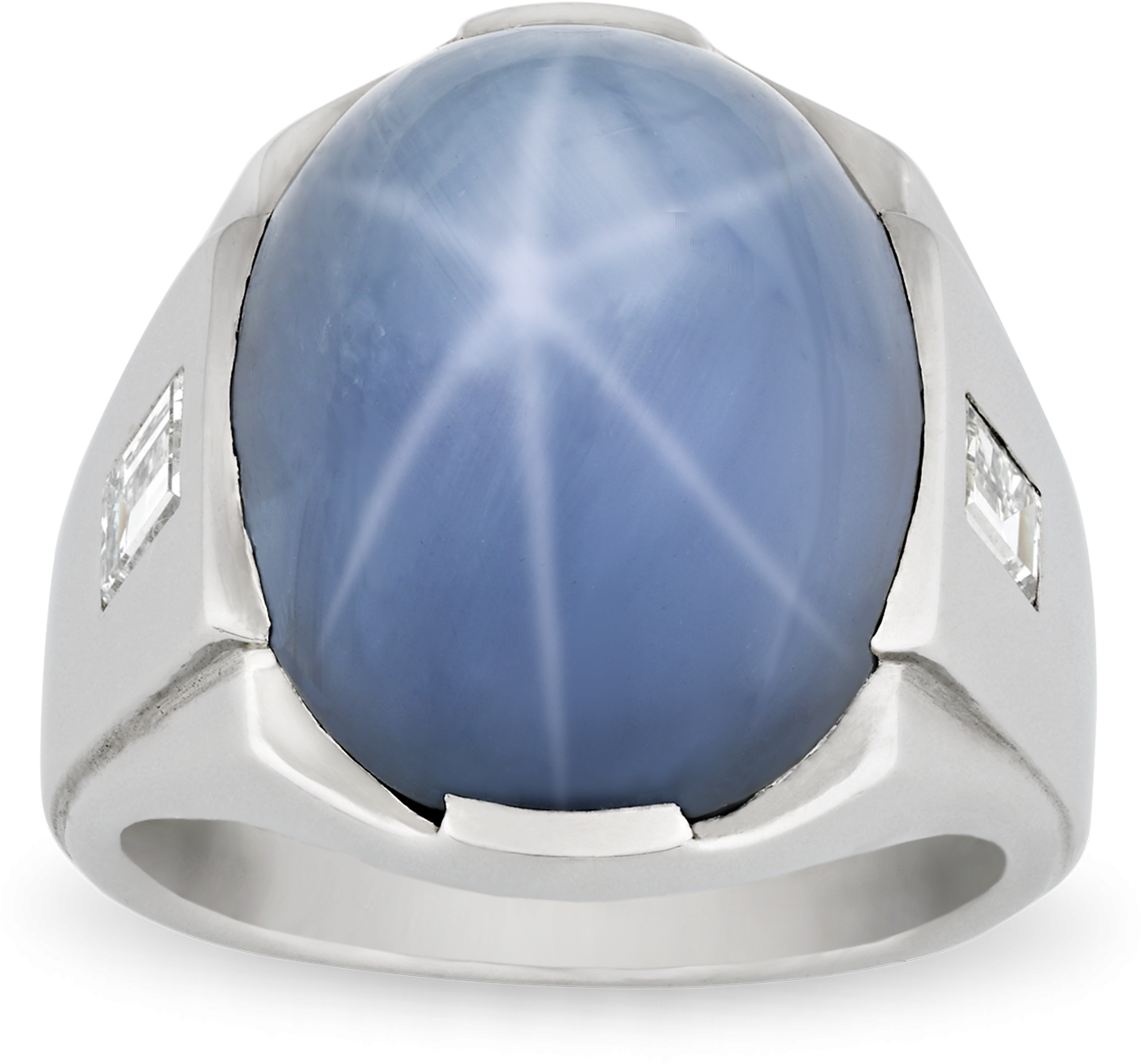 Cabochon Star Sapphire Ring, (2500x2000), Png Download