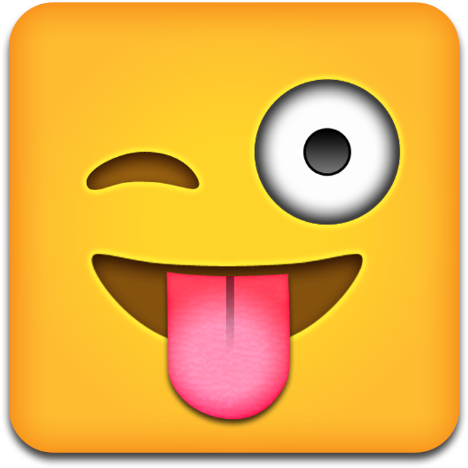 Dope Emoji Emoji Backgrounds Dope Backgrounds Car Tuning - Wink And Tongue Emoji Iphone (859x770), Png Download