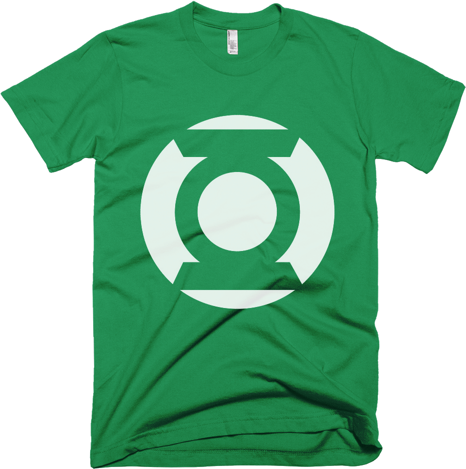 Green Lantern Classic Logo - Laurier St Patricks Day Shirts (930x1156), Png Download