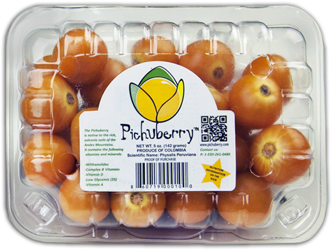 Pichuberry Fruit - Tangerine (1440x556), Png Download