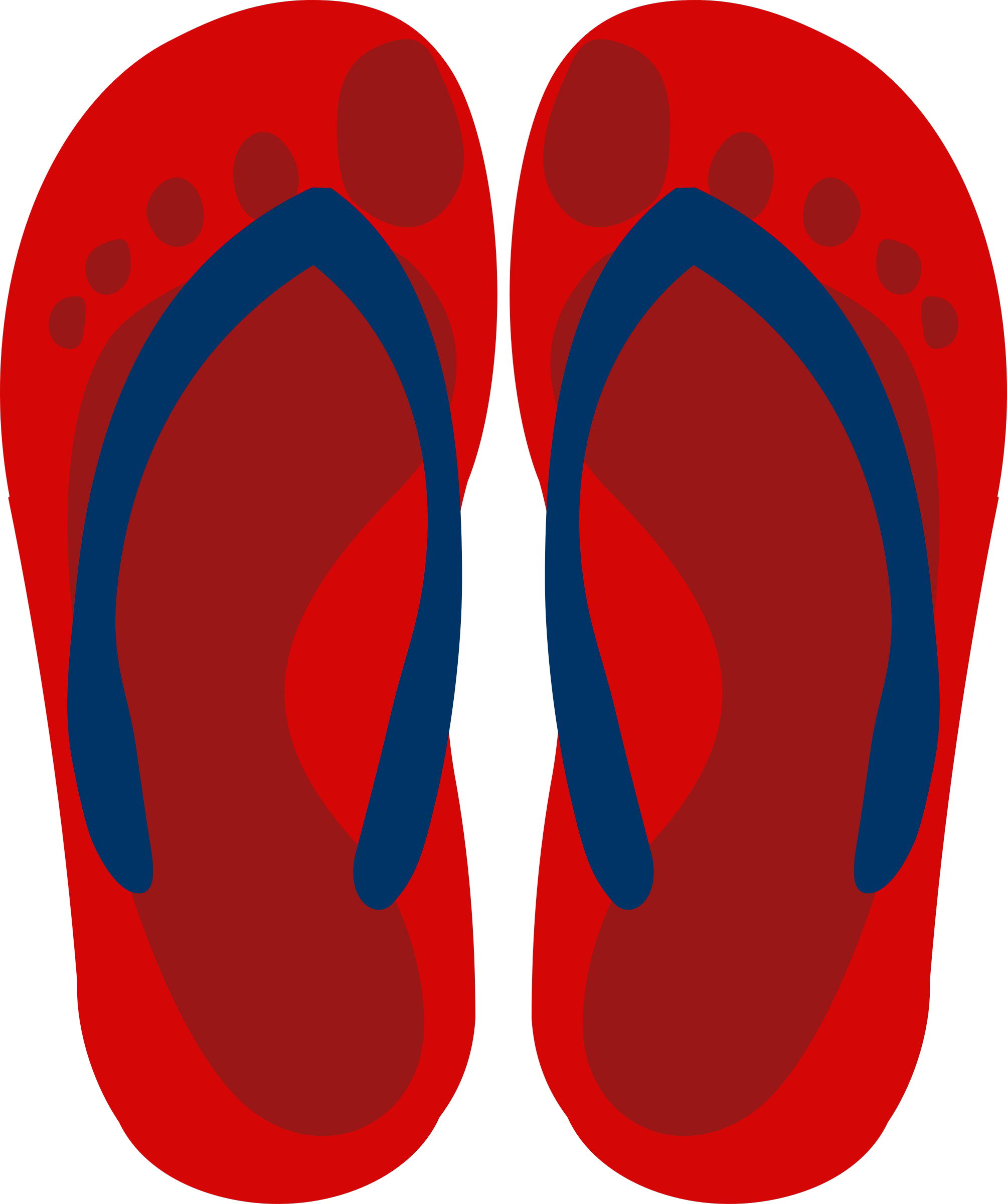 Imagen Animada De Sandalias (2008x2400), Png Download