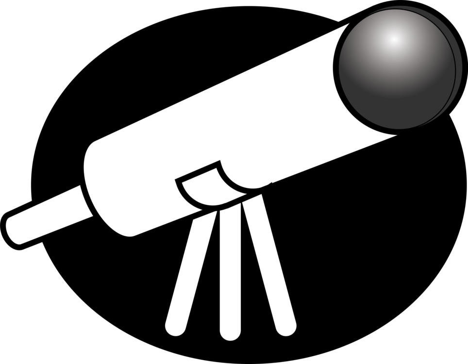 Telescope Astronomy Binoculars - Telescope Clip Art (964x750), Png Download