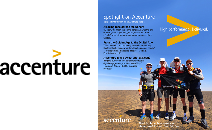 Spotlight On Accenture - Accenture (856x525), Png Download
