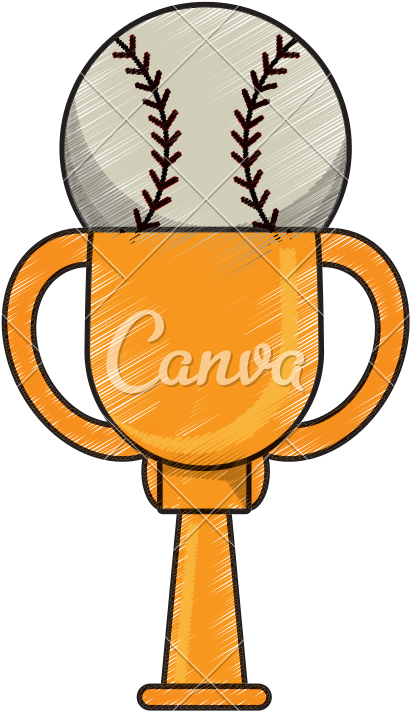 Download Drawn Trophy Icon Png - Cartoon Trophy Sports PNG Image with No  Background 