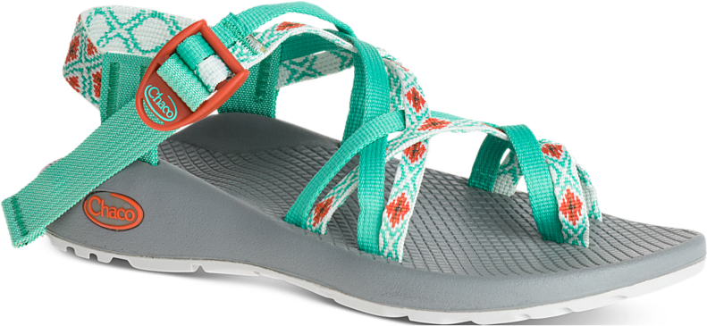 American Made Durable Sandals - Teal And Grey Chacos (790x657), Png Download
