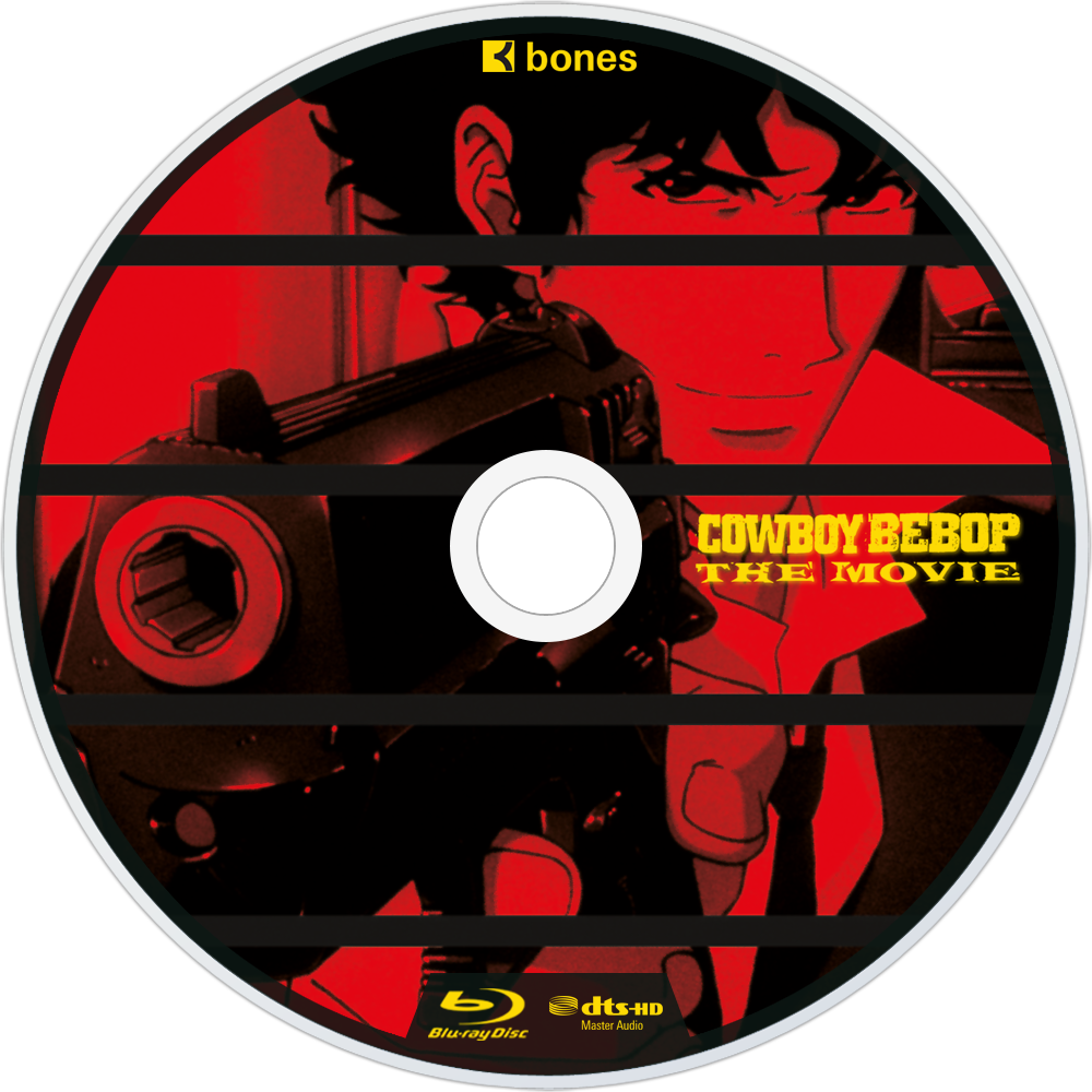 The Movie Bluray Disc Image - Cowboy Bebop: Tengoku No Tobira (2001) (1000x1000), Png Download