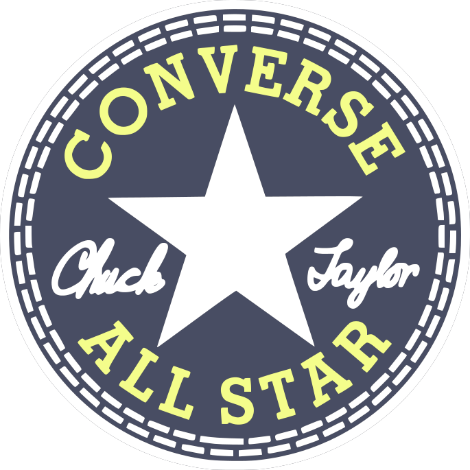 #213 Converse Chuck Taylor All Star, Converse All Star, - Circle (685x685), Png Download