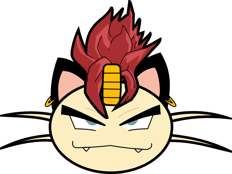Android M Illustration Dragon Ball Z Pokemon Meowth - Cartoon (810x608), Png Download