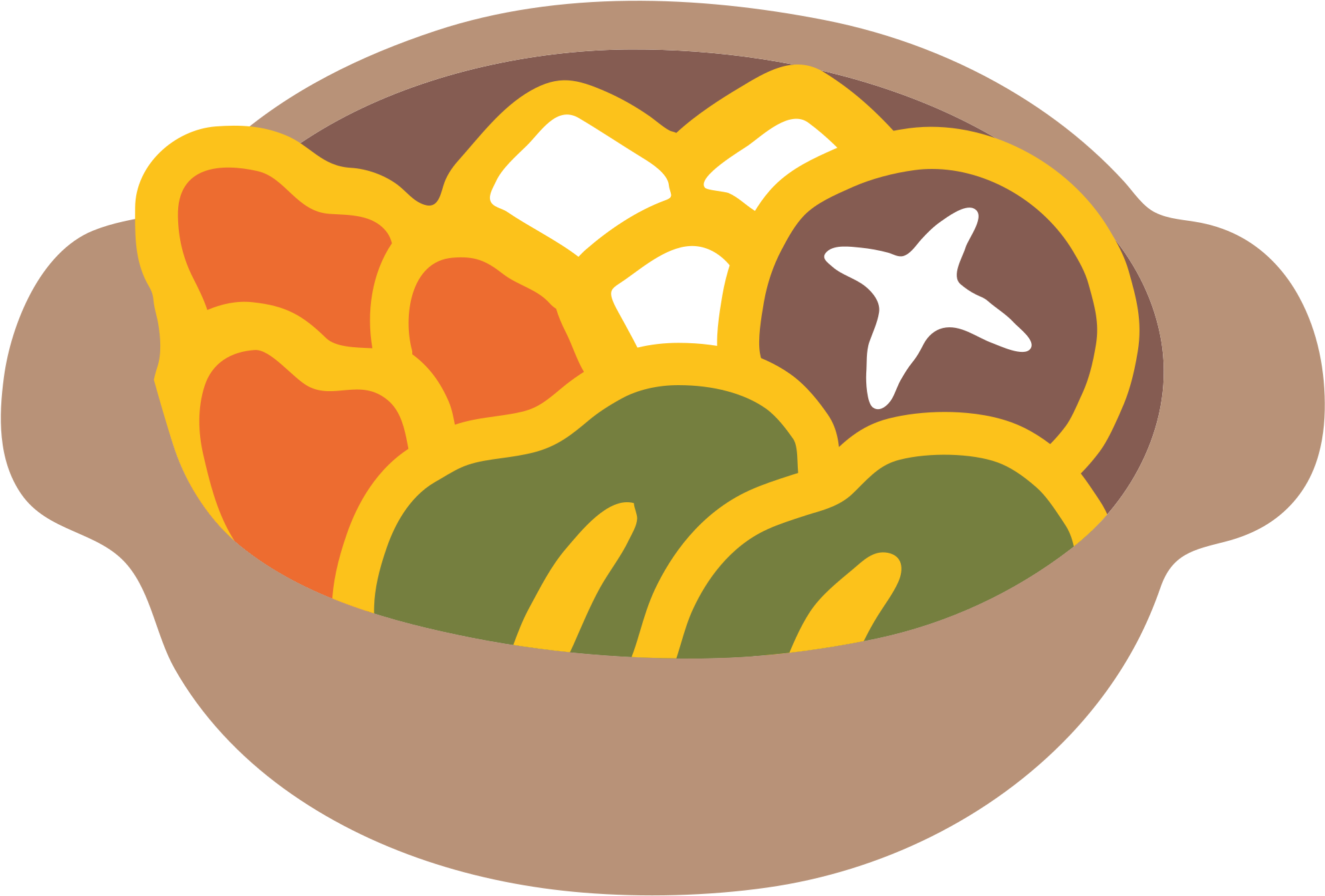 Open - 🍲 Emoji (2000x2000), Png Download