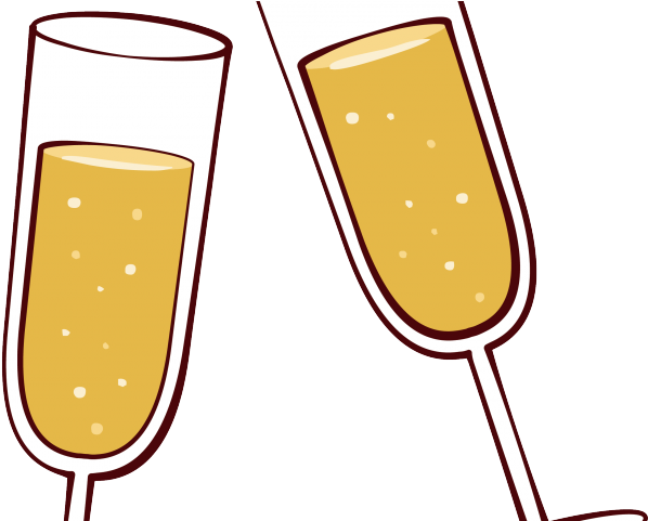 Pineapple Clipart Wine - Clip Art Wine Cheers (640x480), Png Download