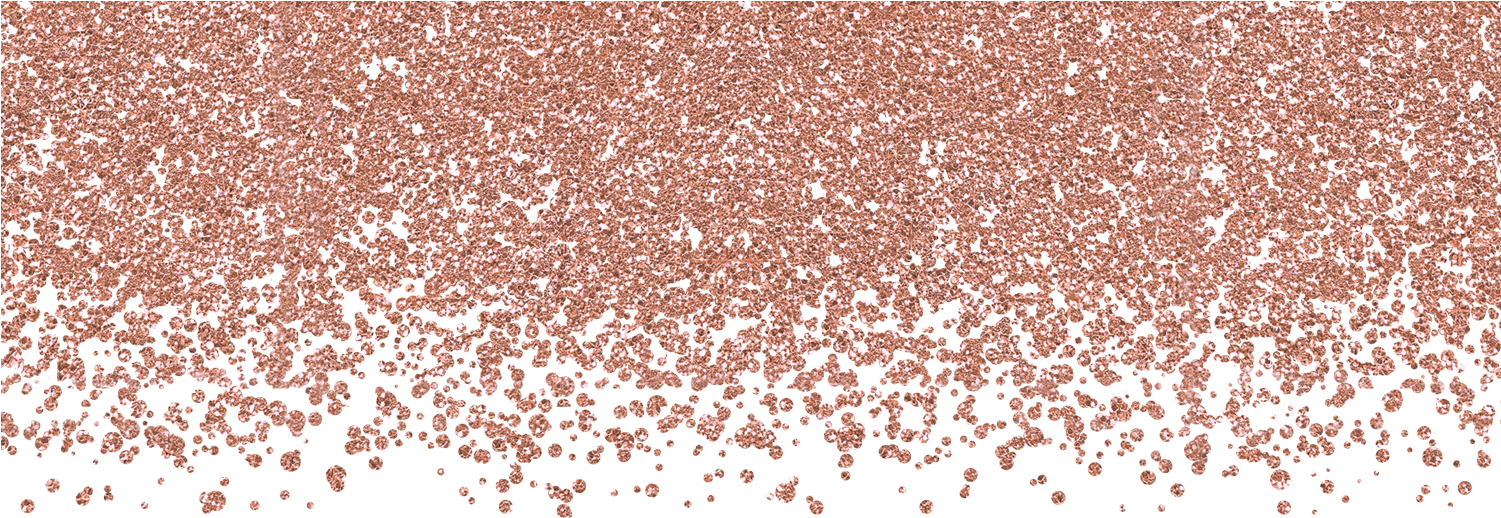 Ttwn Glitter Backgrounds - Rose Gold Glitter Transparent Background
