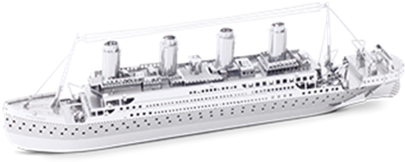 Metal Earth Online Store - Titanic (600x600), Png Download