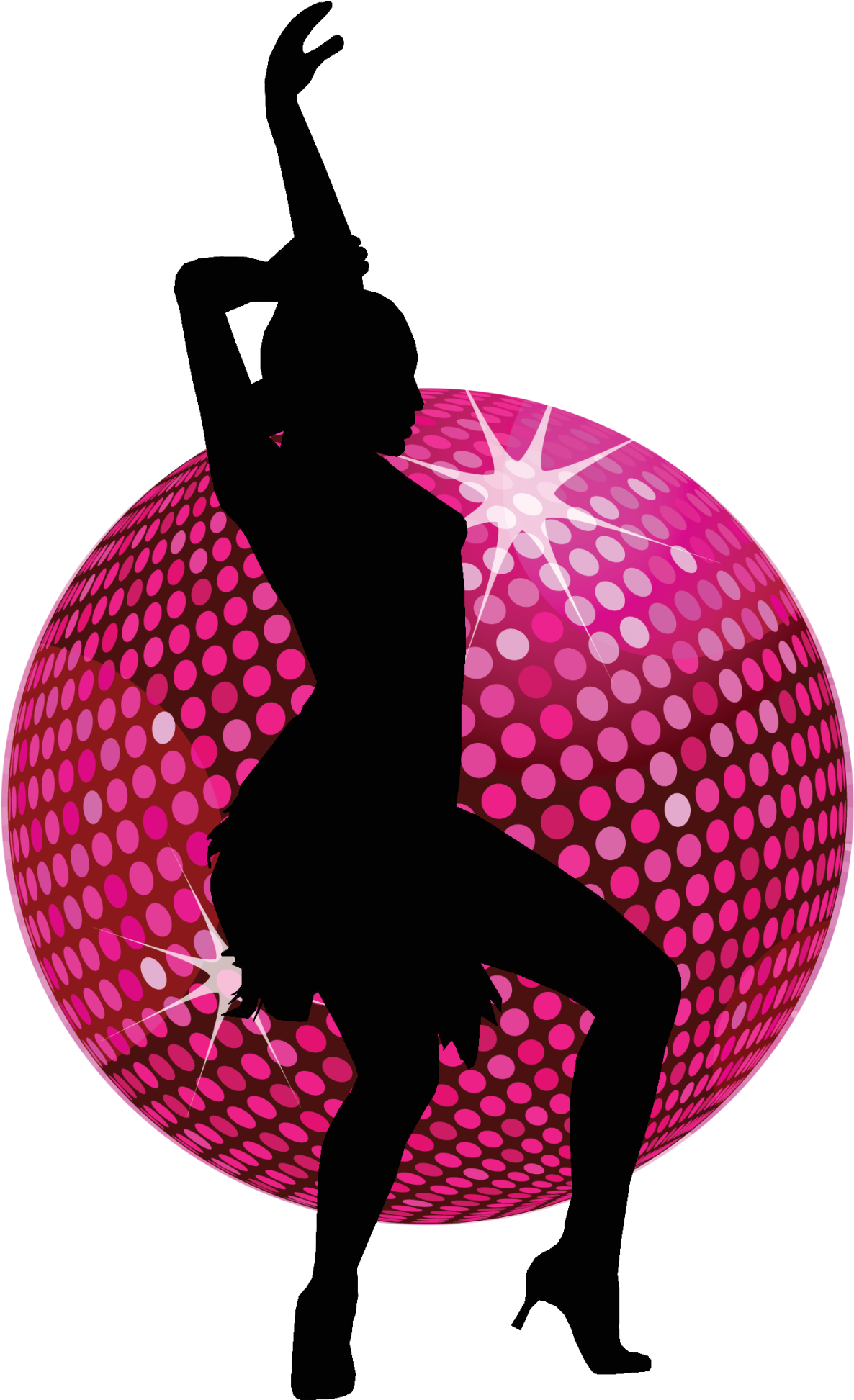 Customer Services - - Pink Disco Ball (2048x2048), Png Download