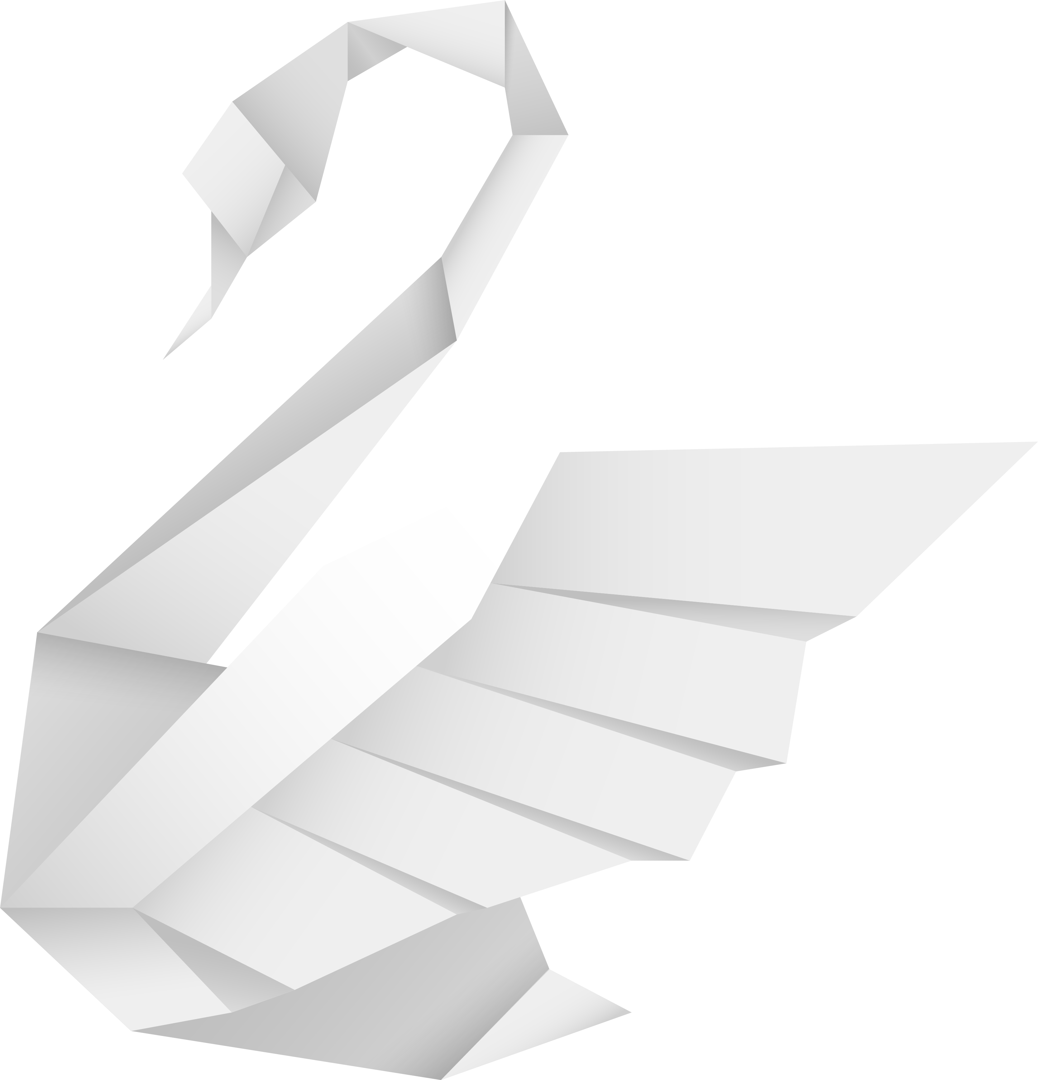 Png Transparent Professional Images Only Origami X - Swan Origami Png Transparent (3331x3464), Png Download