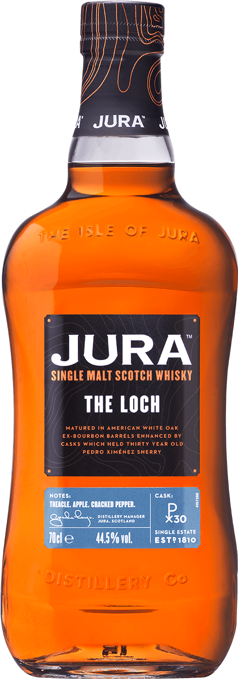 Onpage Bottle Theloch - Jura Seven Wood Single Malt Scotch Whisky (848x1374), Png Download