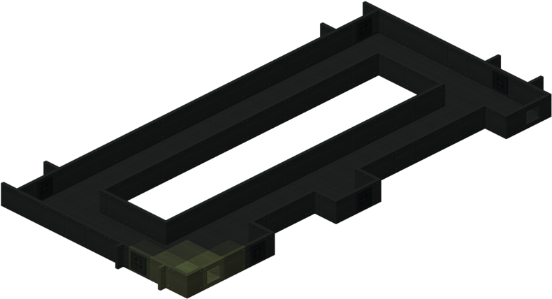 Fo Prison 1 - Wood (800x433), Png Download