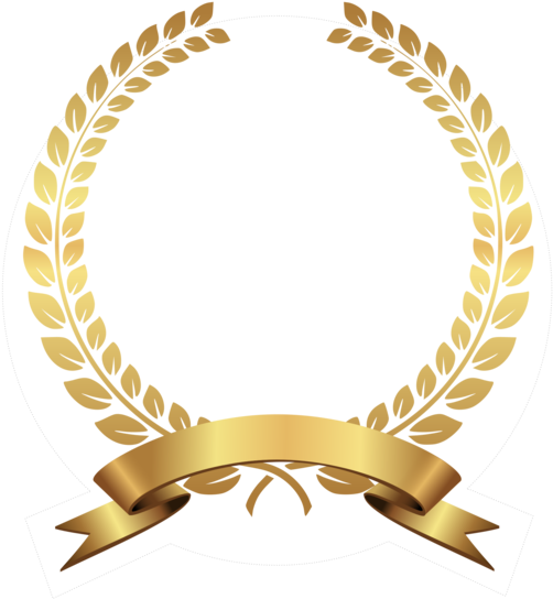 Nextlevel Barbershop Marreyt-classics Midwife Organization - Golden Laurel Wreath Png (530x750), Png Download