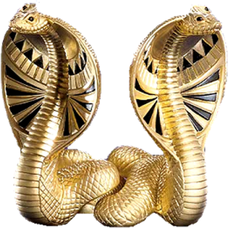 Mq Gold Golden Snake Snakes Egypt - Cosas De Egipto (1024x1024), Png Download