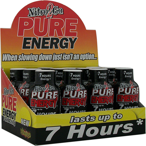 Energy Shot (588x587), Png Download