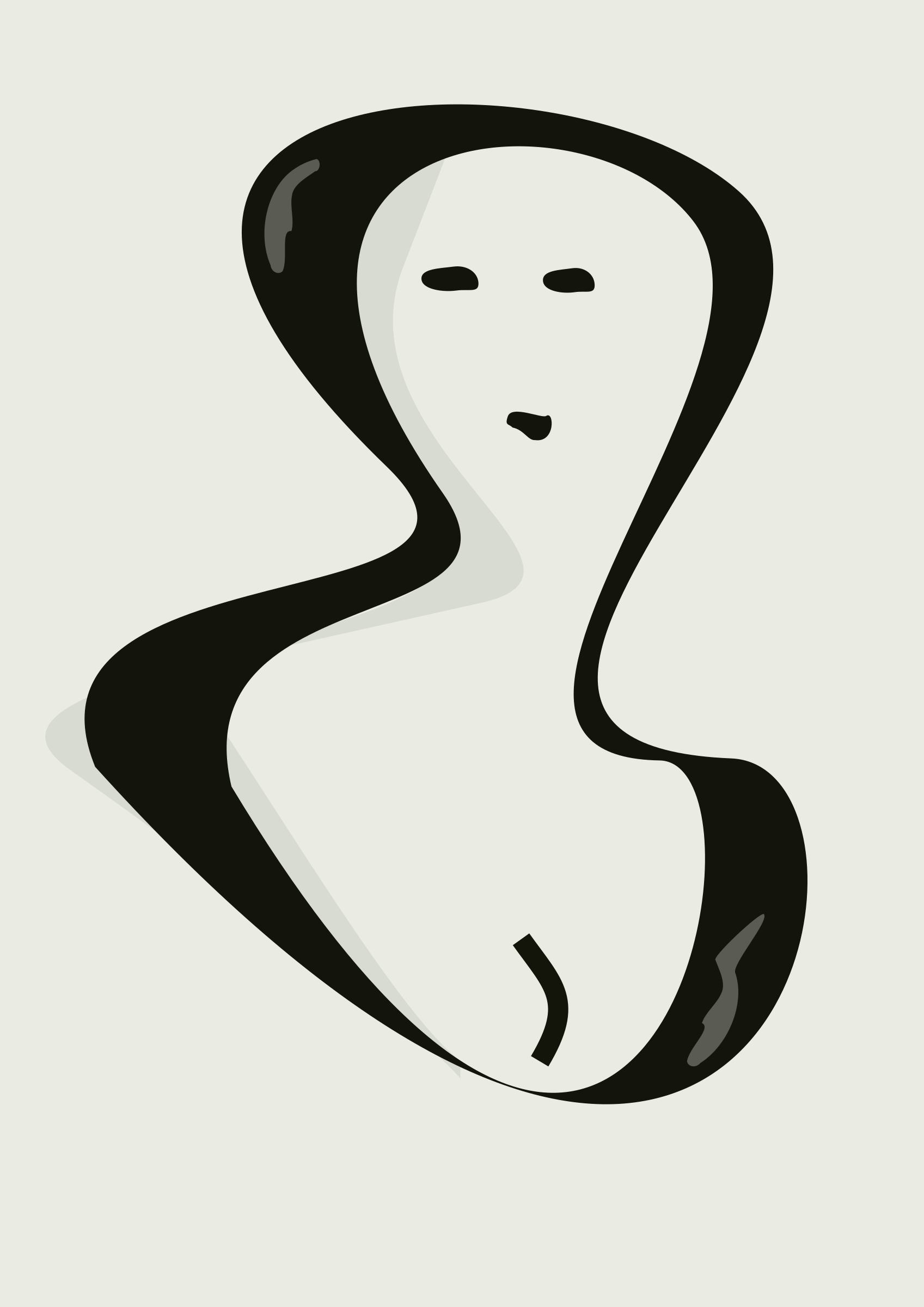 This Free Icons Png Design Of Portrait Of A Woman (1697x2400), Png Download