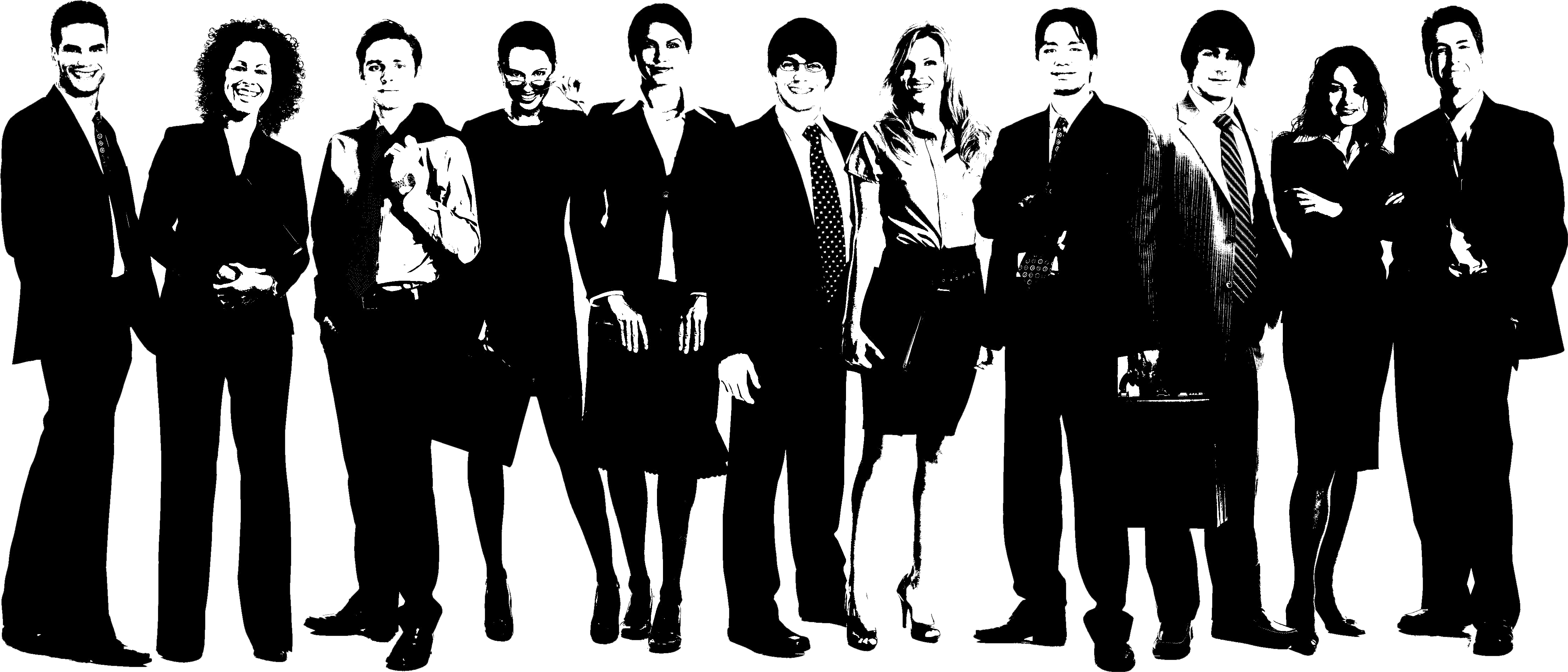 Group Png - Illusion Of Unanimity (4760x2093), Png Download