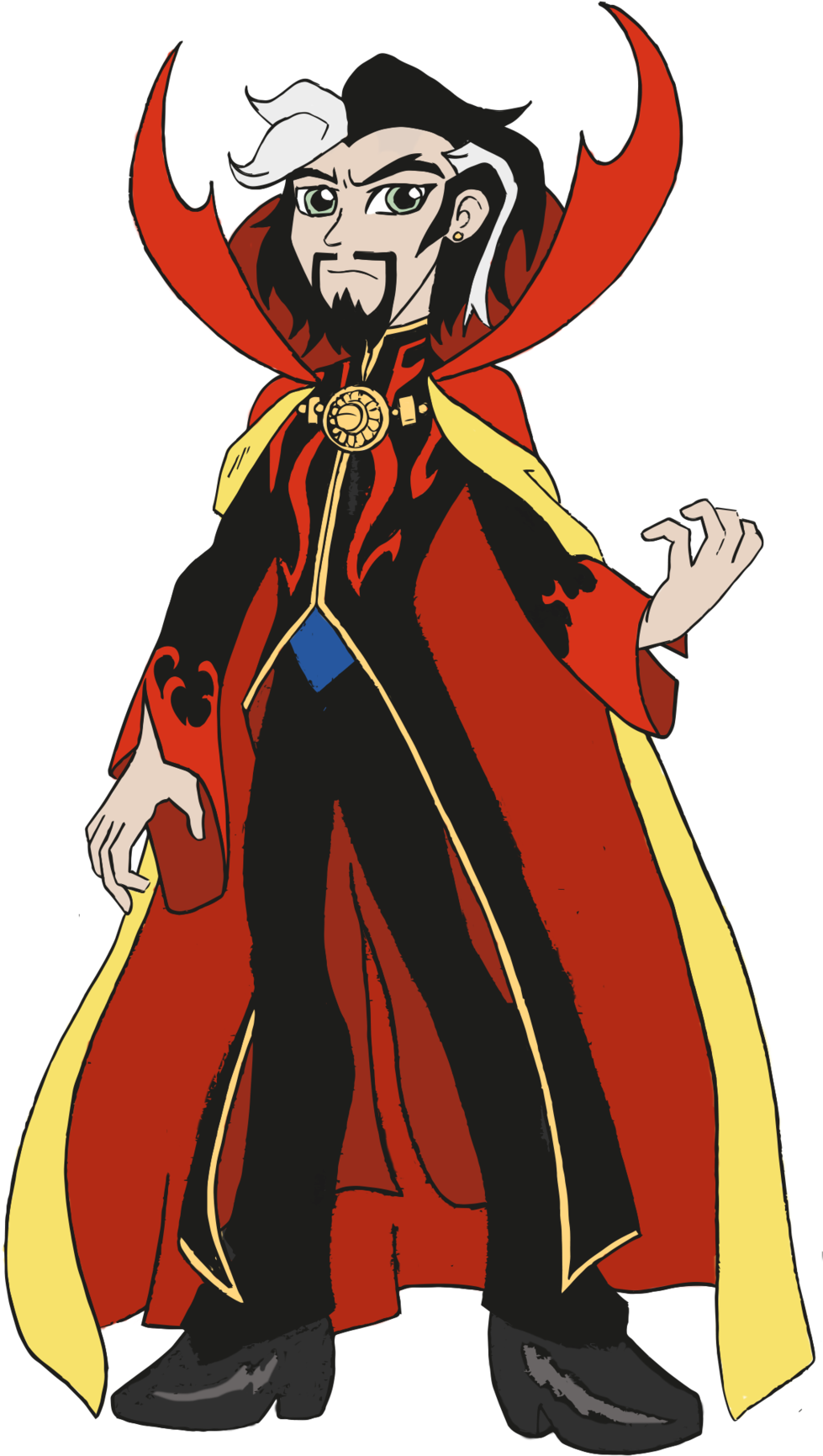 Spiders And Magic - Dr Strange Crossover Fanfiction (979x1731), Png Download