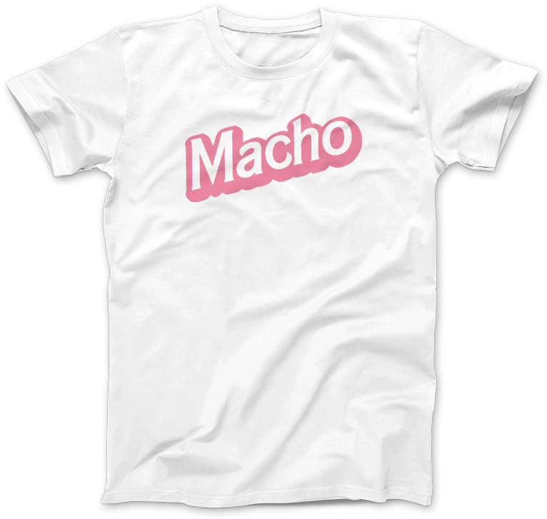 Macho Barbie T-shirt - Boot Boyz Biz (800x773), Png Download