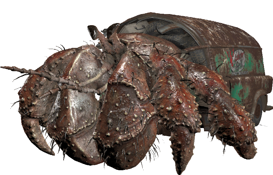Savage Hermit Crab - Fallout 76 Hermit Crab (1122x600), Png Download