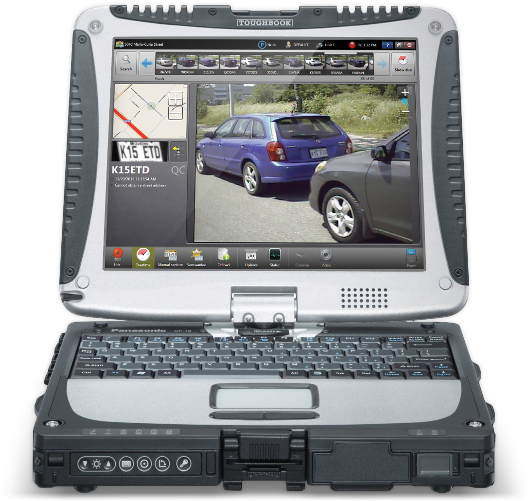 License Plate Recognition - Panasonic Toughbook Cf 19 I5 (1181x1147), Png Download