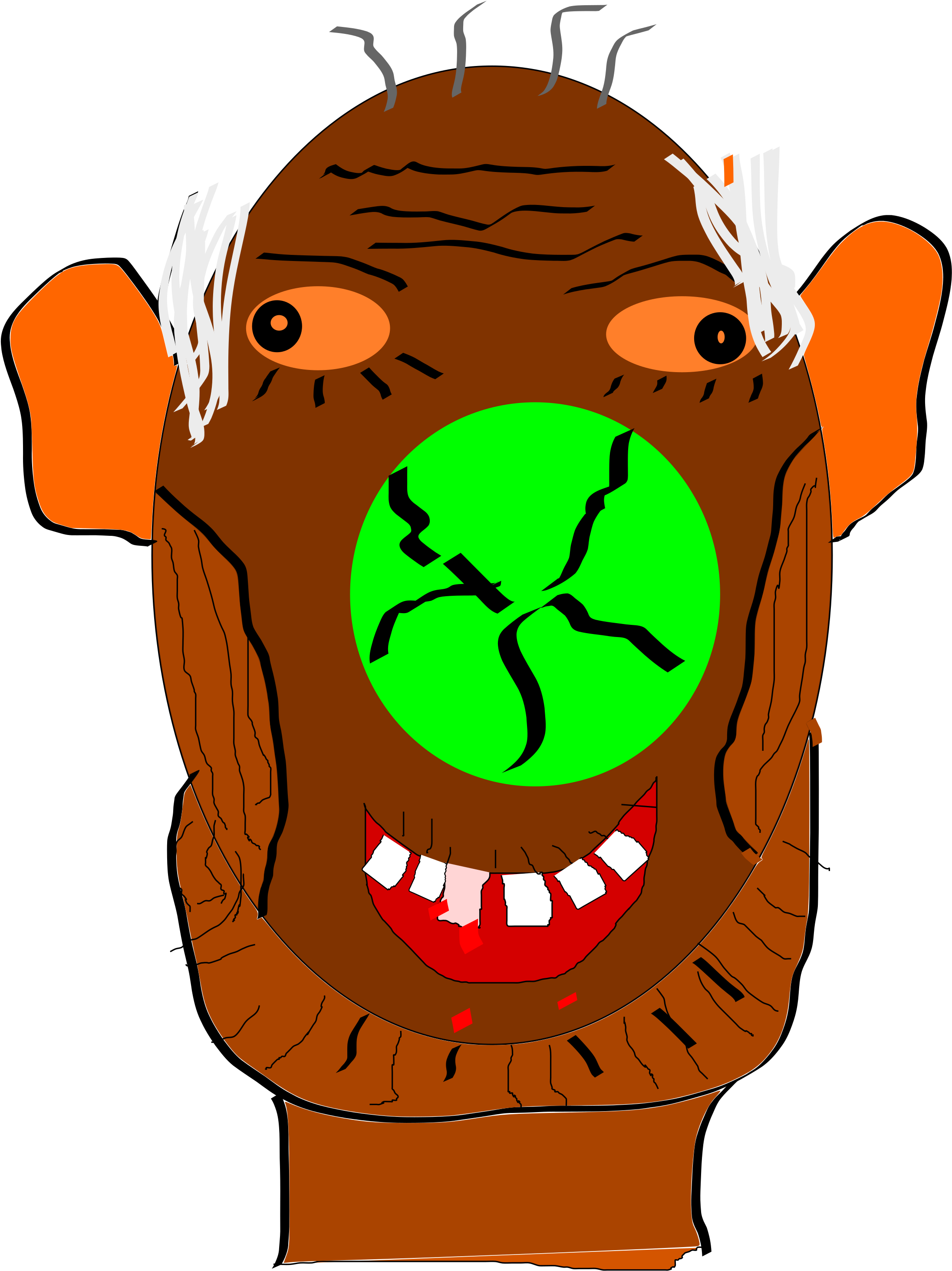 This Free Icons Png Design Of Father Clown (2400x3394), Png Download