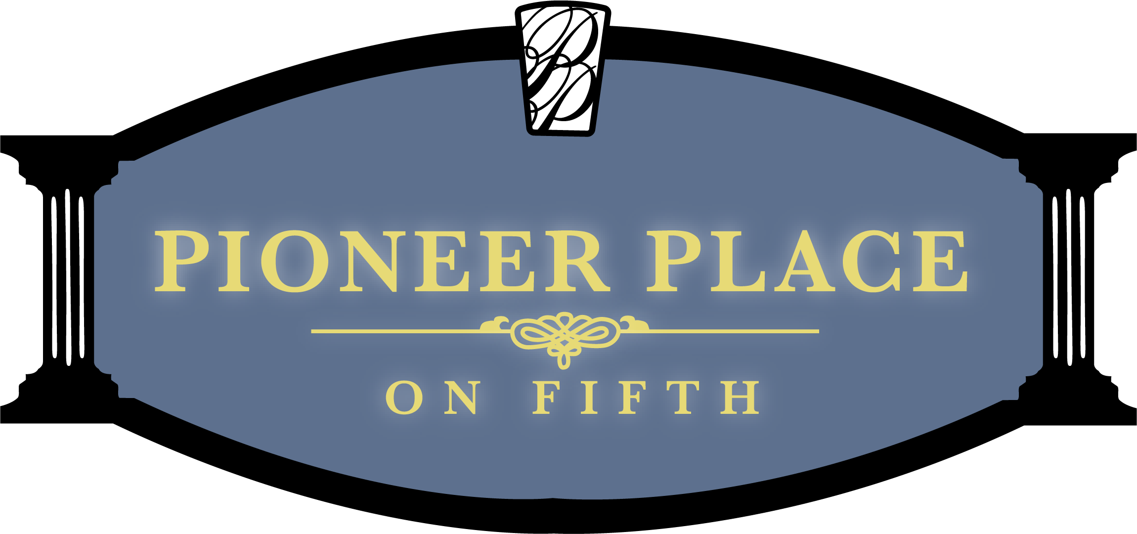 Pioneer Place On Fifth Theater - Pioneer Place (2300x1080), Png Download