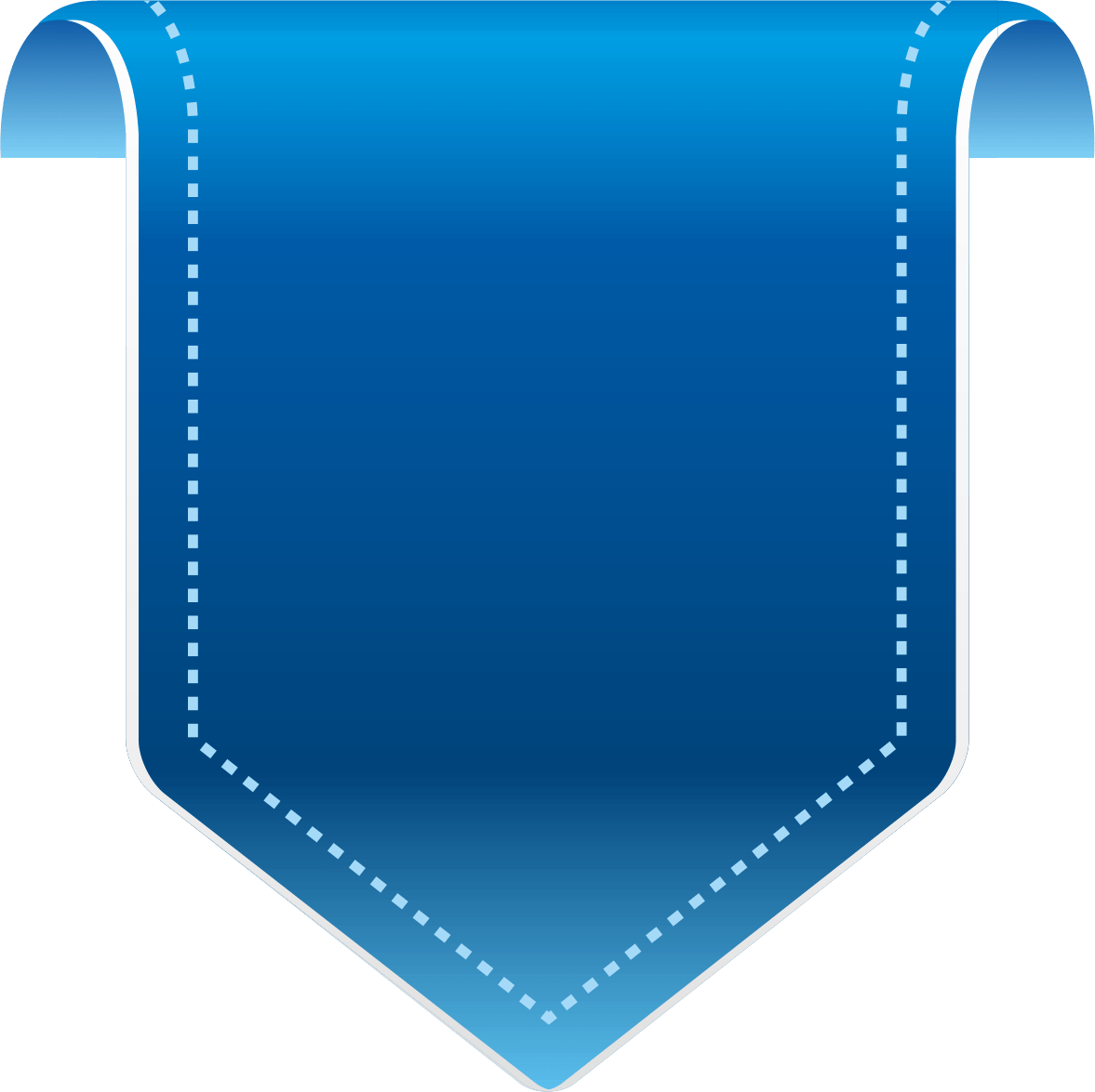 Medival Blue Banner Template Png - Baner Png (1177x1175), Png Download