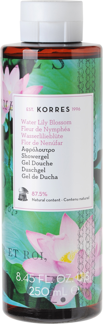 Korres Water Lily Showergel - Shikai Shower Gel (408x1280), Png Download