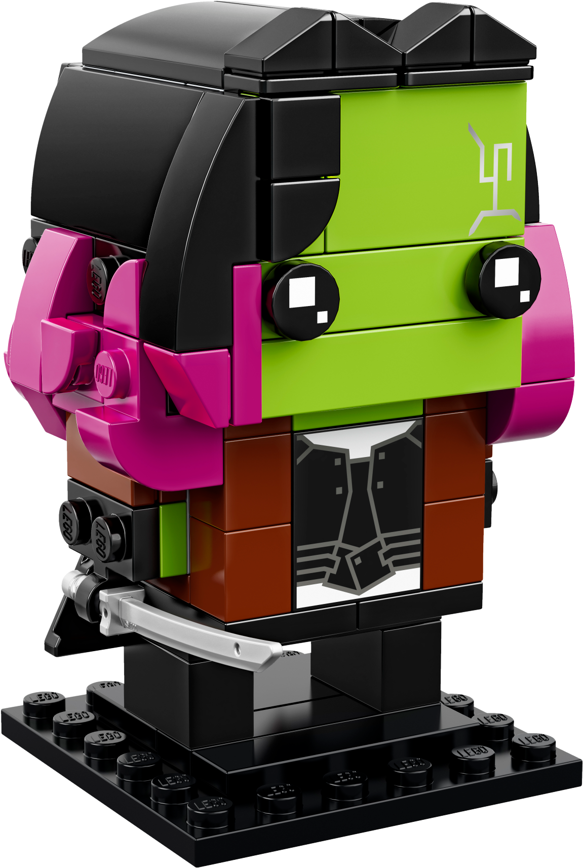 Gamora - Lego Brickheadz Gamora (2400x1800), Png Download