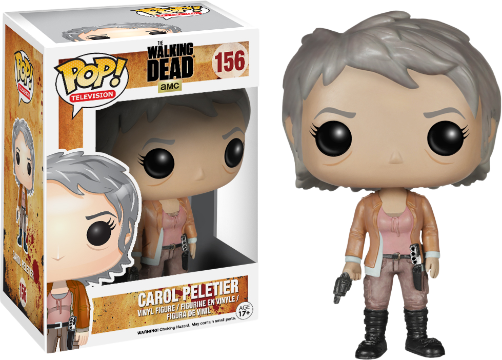 Walking Dead Carol Peletier Pop Vinyl Figure - Funko Pop The Walking Dead Carol (979x702), Png Download