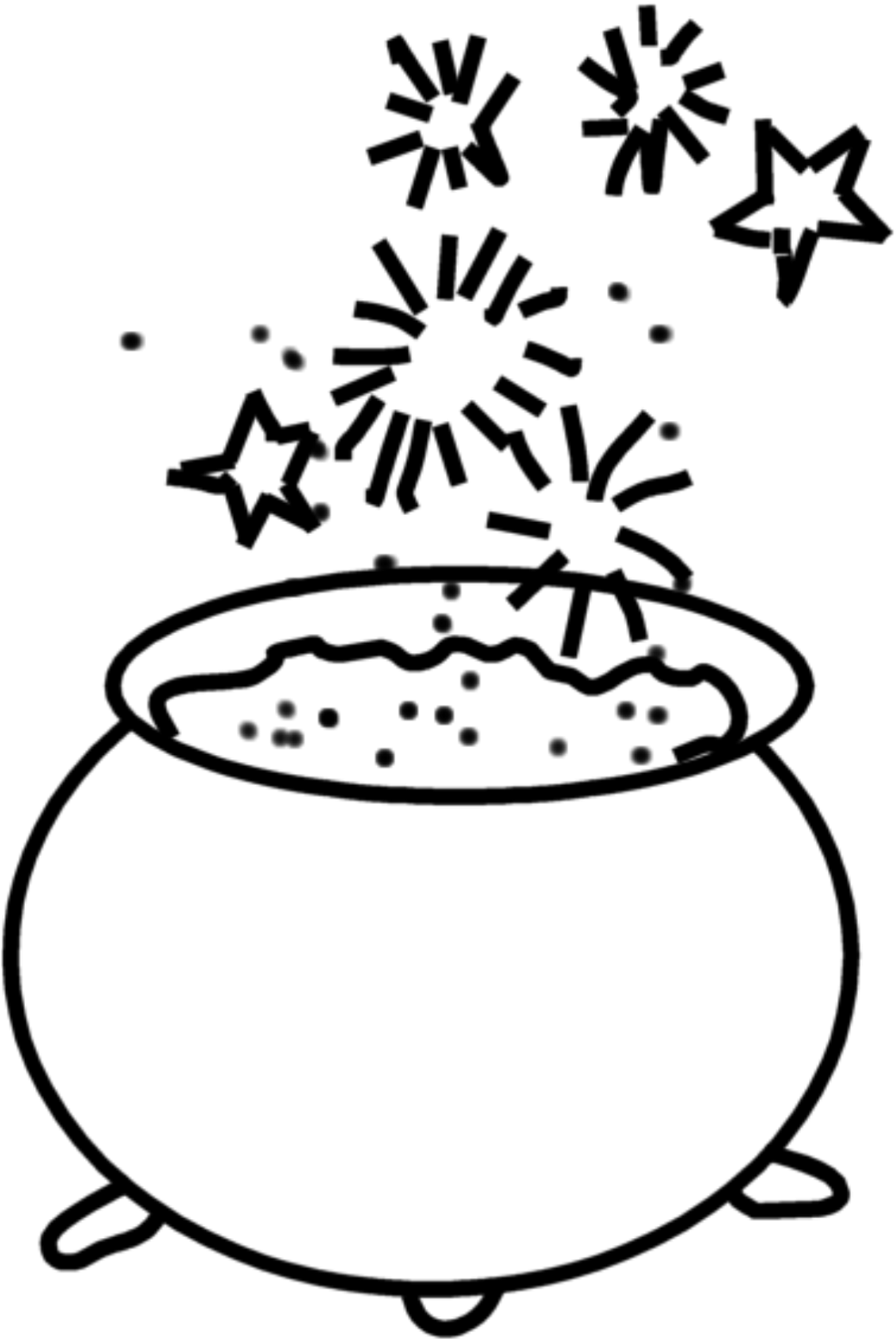 #f 48 Cauldron - Cauldron Template (1152x1600), Png Download