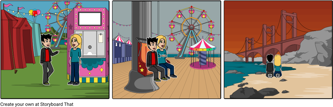 Carnival - Cartoon (1164x385), Png Download