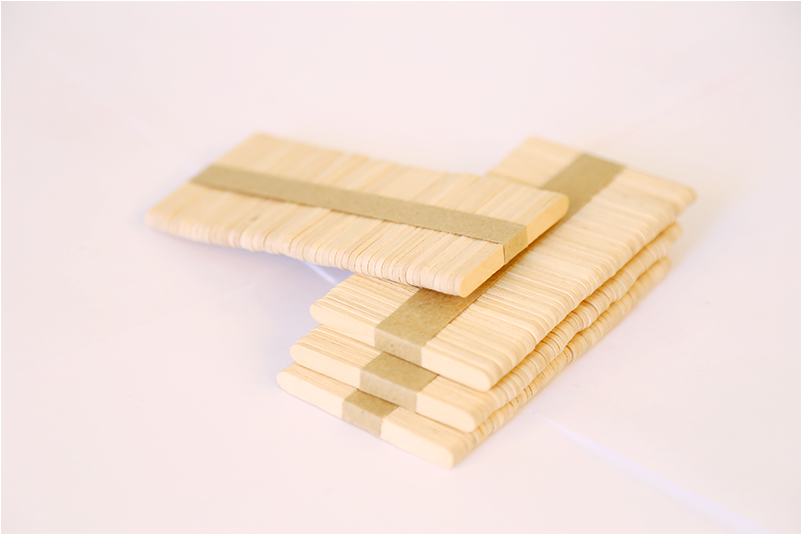 Fda High Quality Wooden Popsicle Stick 93mm Straight - Wood (800x800), Png Download