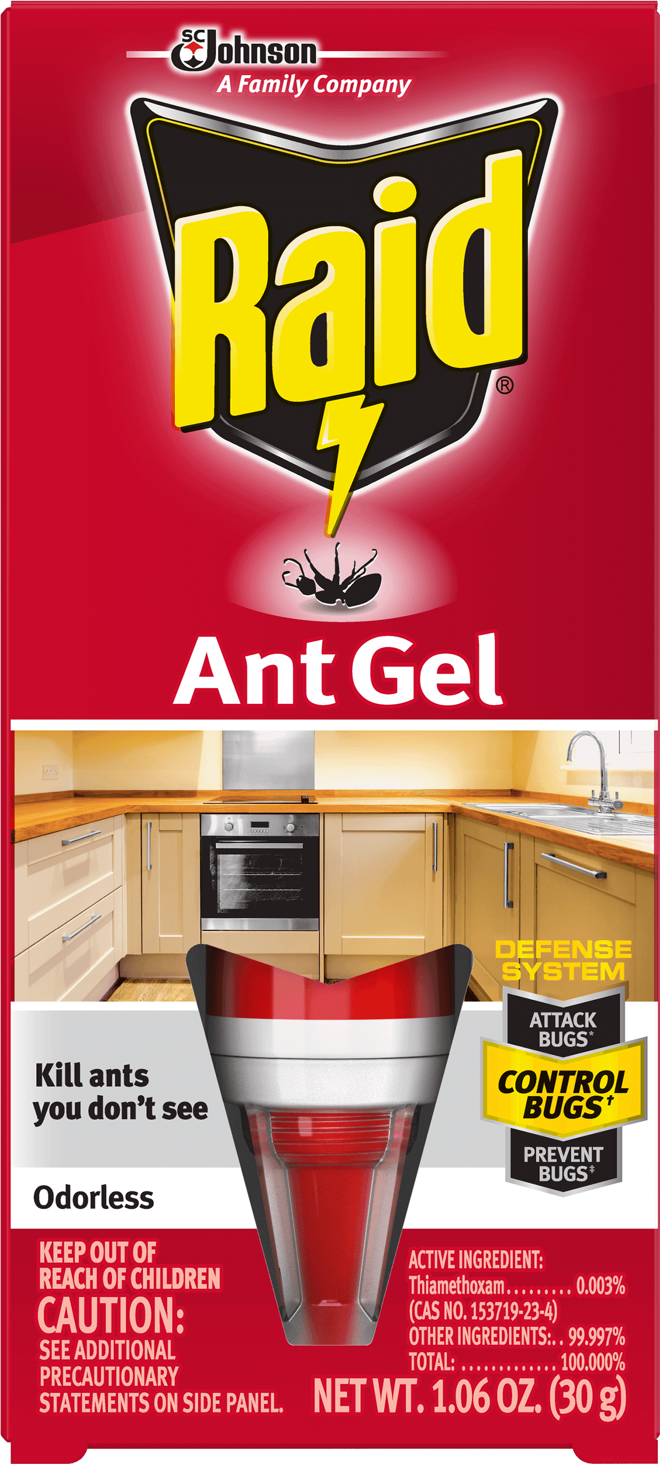 Raid® Ant Gel - Raid Ant Gel (3001x3000), Png Download