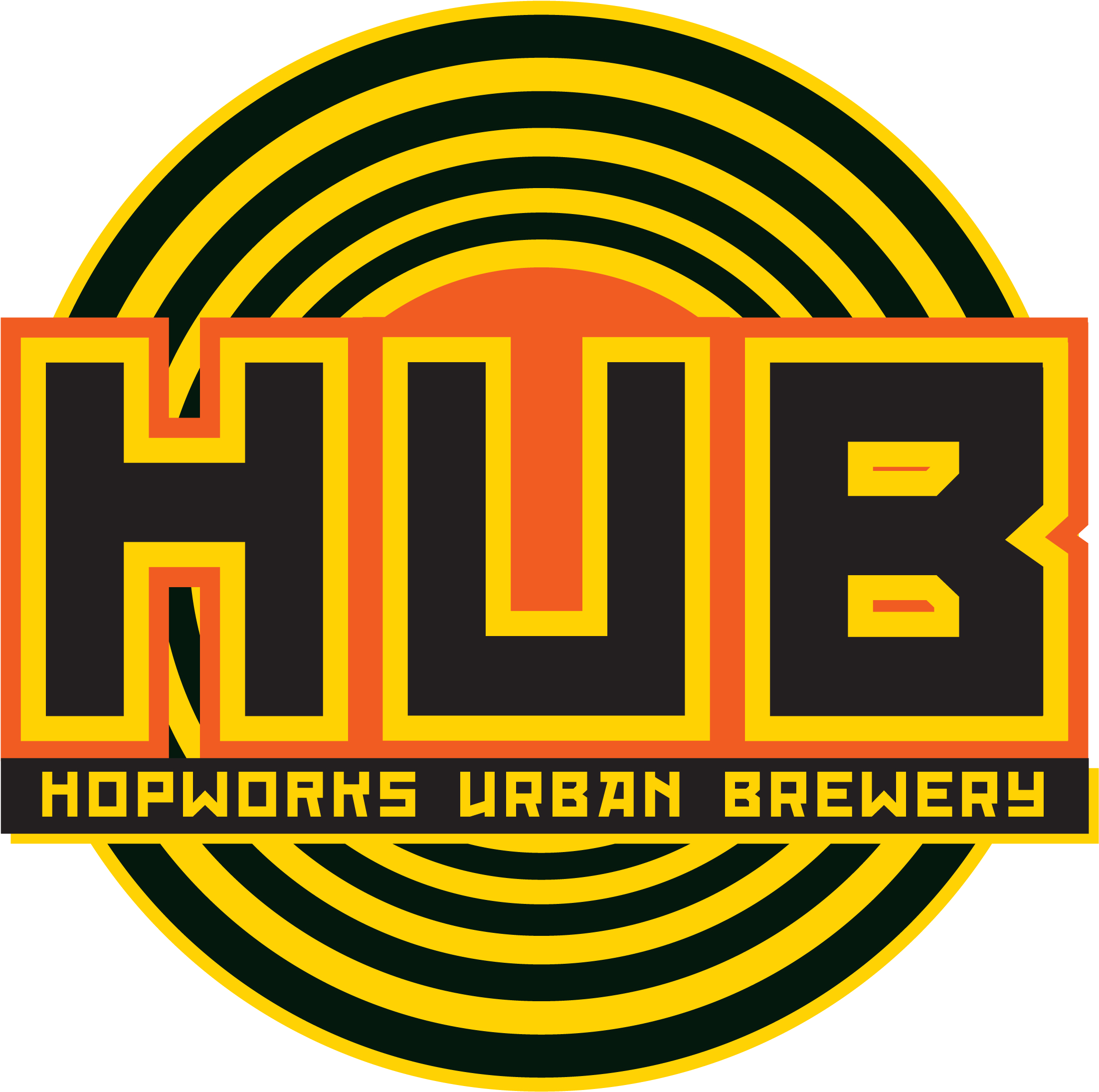 Hub Lager - Hopworks Urban Brewery (2400x2400), Png Download