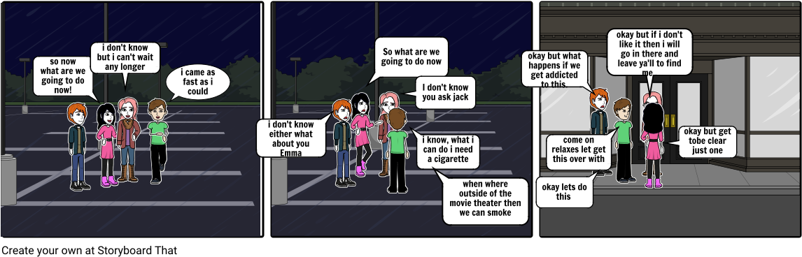 Tobacco - Cartoon (1164x385), Png Download