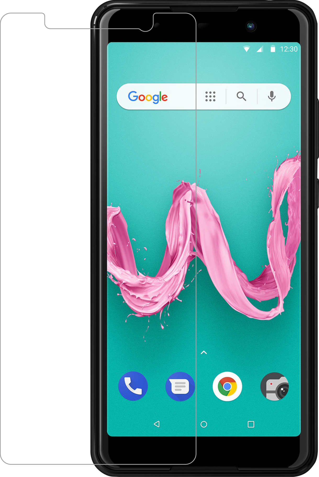 Azuri Tempered Glass Flat Rinox Armor - Wiko Lenny 5 (1219x1824), Png Download