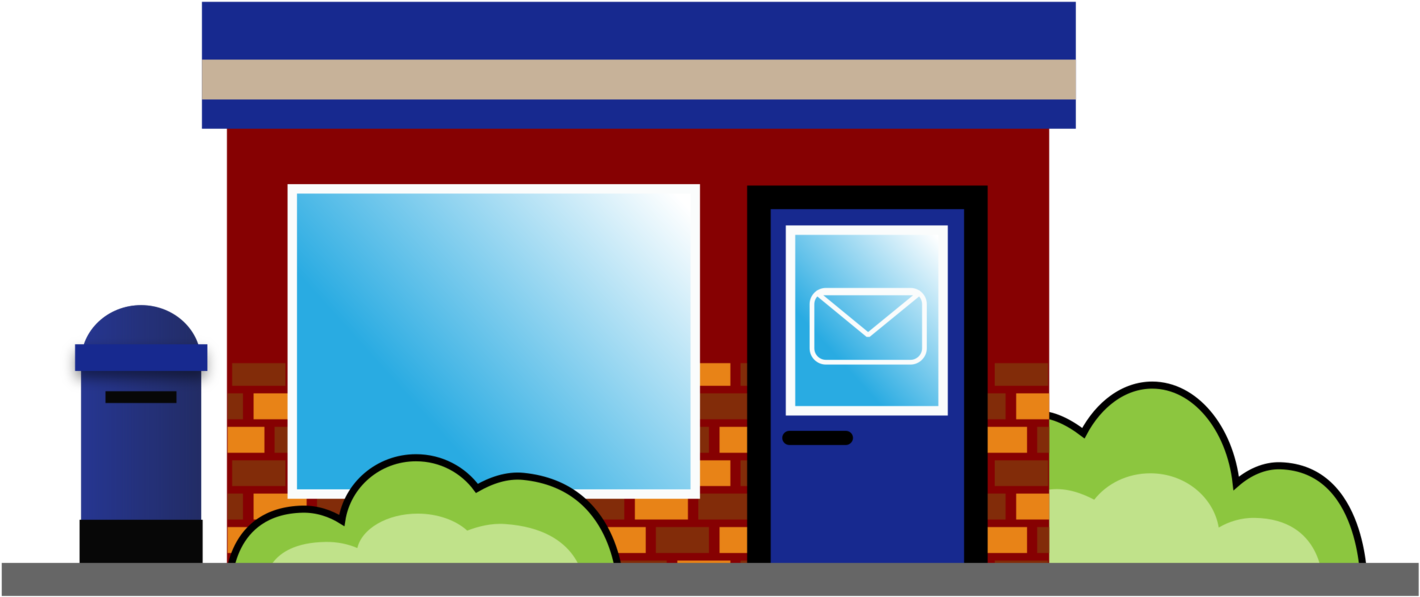 1495 X 750 2 - Clip Art Post Office (1495x750), Png Download