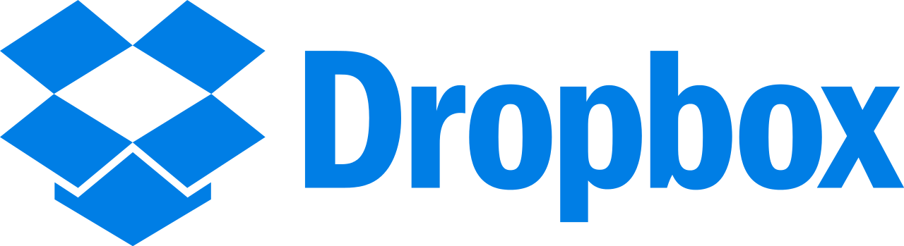 Dropbox Logo - Dropbox Logo Png (1280x349), Png Download