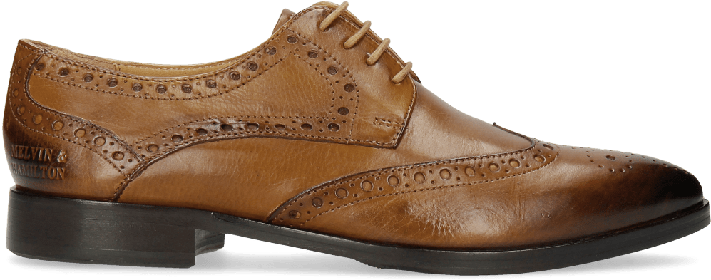 Derby Shoes Jessy 6 Tobacco - Leather (1024x1024), Png Download
