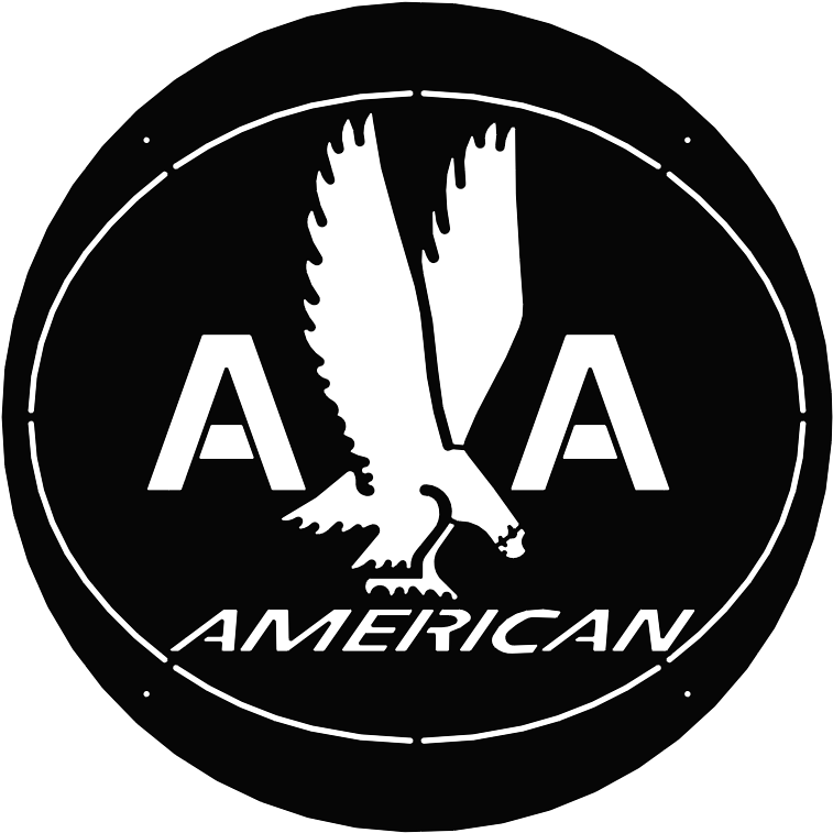 A 001 C American Airlines 1962 Era - Emblem (764x760), Png Download