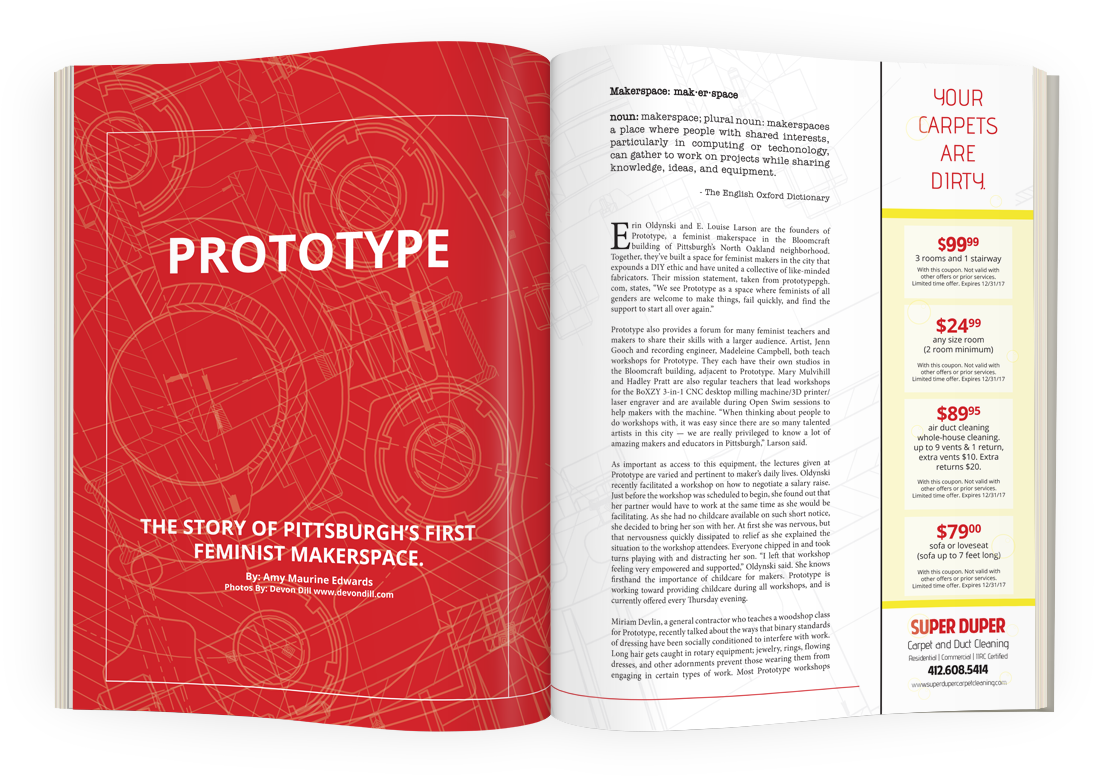 The Story Of Pittsburgh's First Feminist Makerspace - Book Cover (1200x900), Png Download
