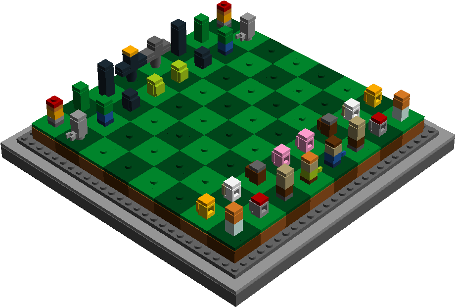 Current Submission Image - Minecraft Lego (1431x742), Png Download