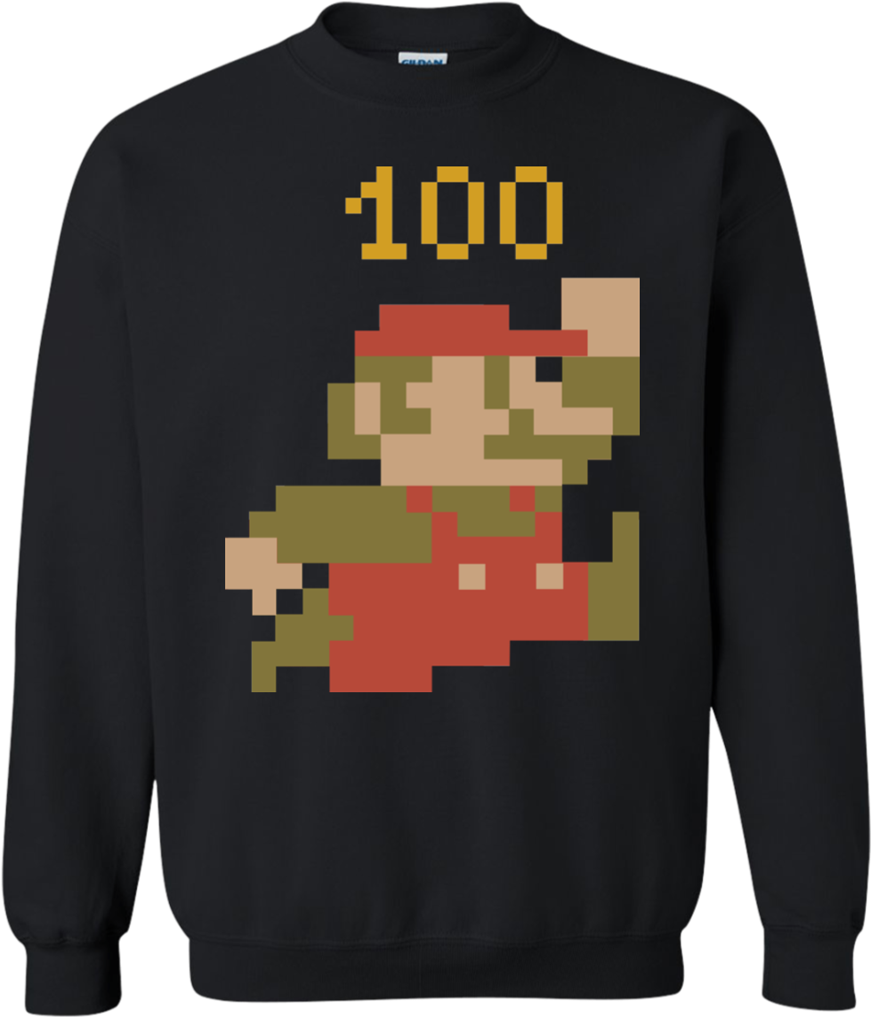 Nintendo Super Mario Bros 8 Bit Pixel Sprite T Shirt - Minimalist Wallpaper Iphone Xs Max (1155x1155), Png Download
