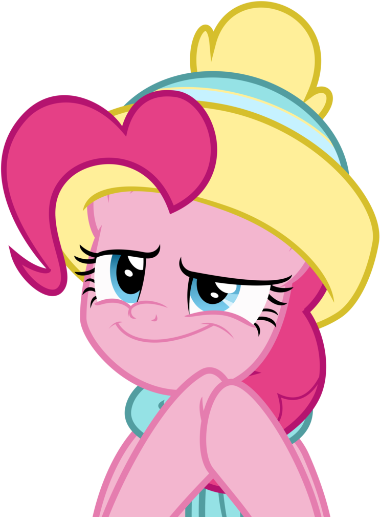 Sollace, Best Gift Ever, Clothes, Hat, Pinkie Pie, - Cartoon (755x1024), Png Download